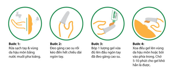 CotriPro Gel giúp co trĩ, giảm đau rát búi trĩ cho bà bầu hiệu quả 2