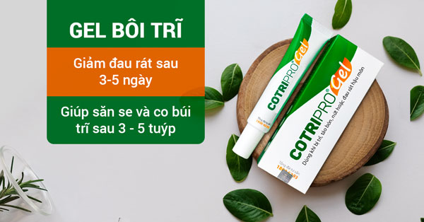 Cotrpro Gel bôi giúp co trĩ và giảm đau rát nhanh chóng 1