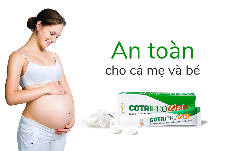 Cotripro Gel có dùng được cho phụ nữ có thai không?