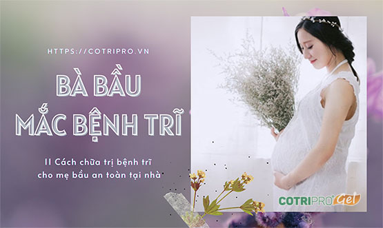 Bà bầu bị bệnh trĩ: 11 cách chữa trĩ cho bà bầu đơn giản tại nhà