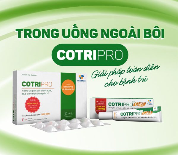 Đối tượng sử dụng CotriPro: 1