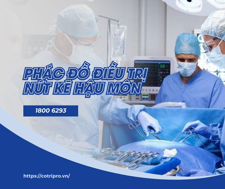 Phác đồ điều trị nứt kẽ hậu môn