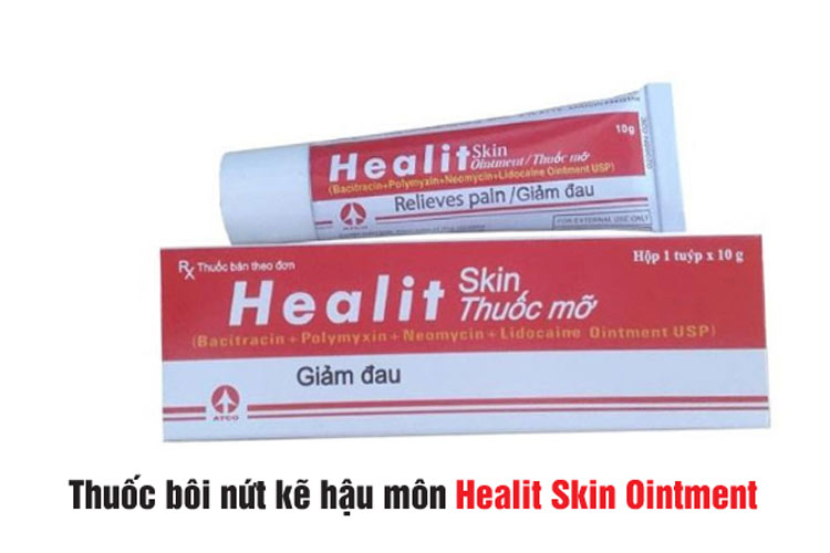 Thuốc bôi nứt kẽ hậu môn Healit Skin Ointment