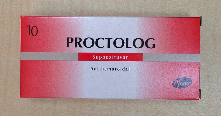 Viên đặt trĩ Proctolog