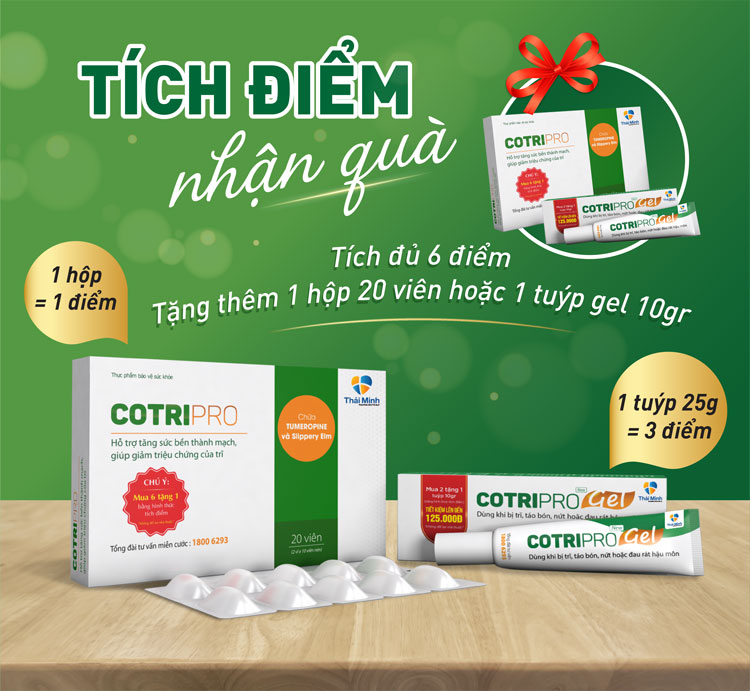 Tạm biệt trĩ, tự tin đón hè với ưu đãi khủng từ CotriPro 3